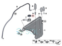 BMW Z3 E85 E86 Z4 ウォッシャータンクキャップ 2.0 2.2i 2.5i 2.8 3.0i 3.0si M 61667264145 61667228601 61667467951 61667007880_画像4