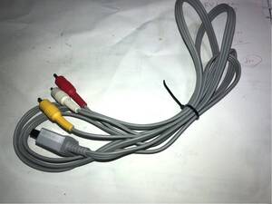 ★ Для Nintendo Wii/Wii U ★ Подлинный AV Cable ★ RVL-009 ★ Операция ★ Справочная доставка 185 иен