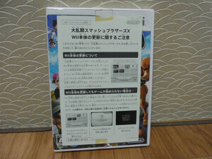 新品 未開封 任天堂 Nintendo Wii 大乱闘スマッシュブラザーズX Sora ゲームアーツ ハル研究所 スマブラ エックス SSBB RVL-P-RSBJ JPN