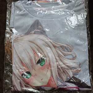 ノラと皇女と野良猫ハート 夕莉シャチ フルグラフィック Tシャツ / 公式 HARUKAZE コミケ ギャルゲー