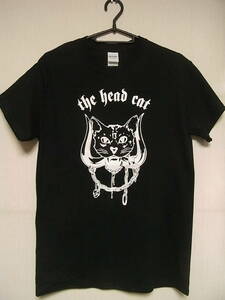 ヘッドキャット★即決★新品バンドＴシャツ★THE HEAD CAT★BLACKボディ×WHITEプリント★S/M/L/XLサイズ対応可能