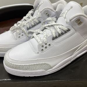 2010 NIKE AIR JORDAN 3 RETRO SILVER ANNIVERSARY US11.5 新品 398613-102