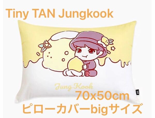 新品 BTS TinyTAN sweet Time Jungkook ピローカバー big size 枕カバー 防弾少年団