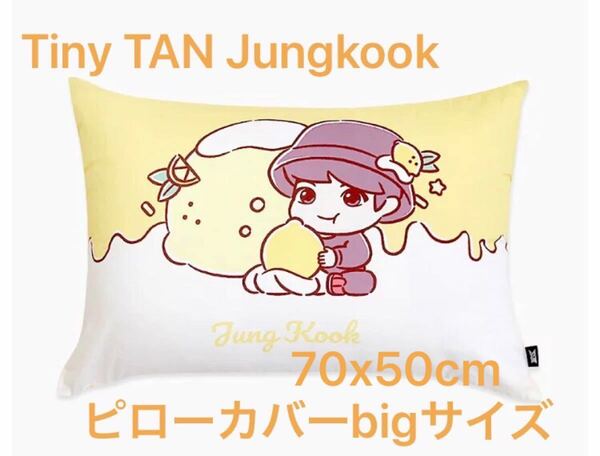 新品　BTS TinyTAN sweet Time Jungkook ピローカバー　big size 枕カバー　防弾少年団