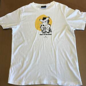 ポールスミス Tシャツ Paul Smith 干支Tシャツ 猪 Sサイズ