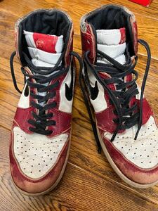 NIKE AIR JORDAN ナイキ エアジョーダン1 シカゴ オリジナル 1985年　本物希少　US10.5 28.5cm