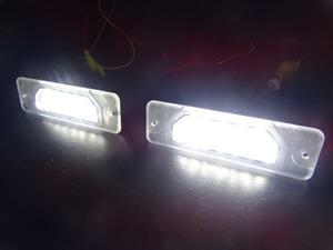 日産 キャンセラー 内蔵 LED ライセンスランプ 　ナンバー灯　セドリック Y33