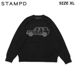 STAMPD スタンプド G63 SWEATER ニット サイズ XL ブラック