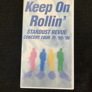 ◆◇◆　《　VHSビデオテープ　》　STARDUST REVUE/スターダストレビュー【　STARTIC　’94　】歌詞カード・ステッィッカー有　◆◇◆