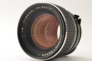 【１円出品】レアナンバー Mamiya SEKOR-C 80mm f1.9 M645 中判カメラ用 単焦点 レンズ 動作良好 現状品