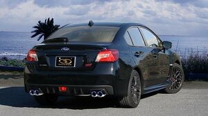 ガナドール WRX S4 DBA-VAG 3BA-VAG 標準パンバー マフラー フルサイズ センター付 サークル4本出し GDE-406ST Vertex Sports