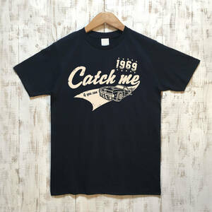 ■CATCH ME Tシャツ■ Lサイズ（ネイビーxナチュラル）DODGE CHARGER MOPAR ダッジ　チャージャー