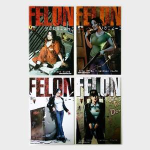 Felon #1~4 все 4 шт Complete Greg Rucka