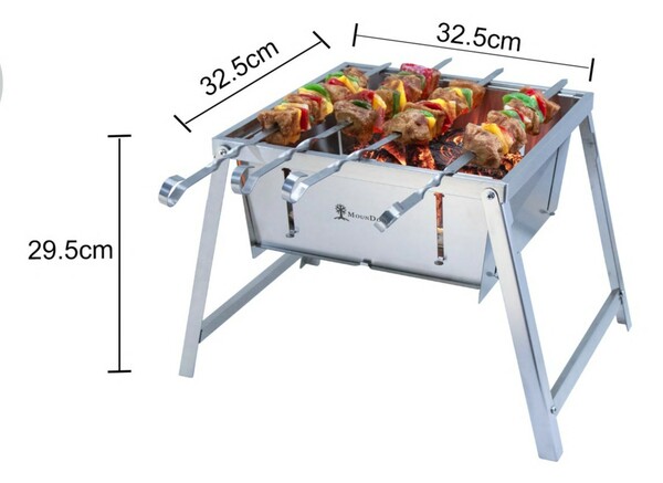 折り畳みバーベキューコンロ　 BBQコンロ 焚火台