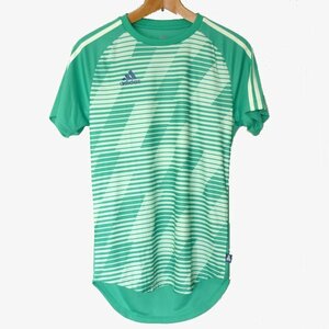 新品M★送料無料★adidasアディダス 緑TANGO CAGEプラクティスTシャツ/グリーン