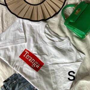 "Teranga” ボックスロゴTEE Sサイズ Tシャツ ユニセックス