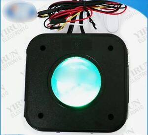 LED lighting attaching trackball arcade game for original work for navy blue panel 