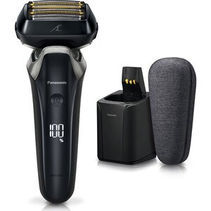 Panasonic ES-CLS9AX-K ラムダッシュ 6枚刃 全自動洗浄充電器・USB充電ケース付 1年保証付 未使用展示品#4 送料無料