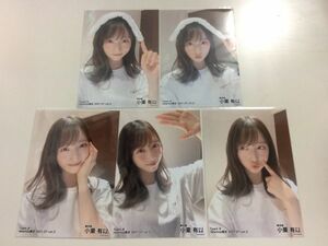 AKB48 Team 8 小栗有似 生写真 netshop限定 2021.07 vol.2 5枚セット 匿名配送対応 O613