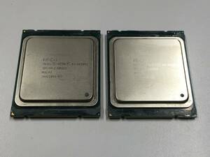 B1738)Intel Xeon E5-2630V2 SR1AM 2.60GHz 中古動作品2枚セット