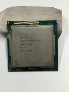 B1776)Intel Core i7-3770K SR0PL 3.50GHZ 中古動作品