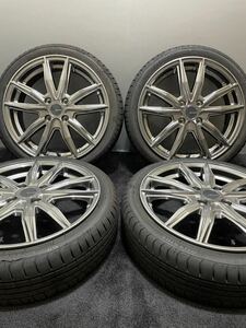 165/45R16 WINRUN/R330 22年製 MONZA JAPAN Brocer 16インチ 5J ＋45 100 4H バリ山 4本 夏タイヤ 軽自動車