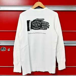 GLADHAND グラッドハンド ワッフルヘンリーネックTシャツ L/S 長袖