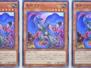 遊戯王　竜胆ブルーム　ノーマル　3枚セット