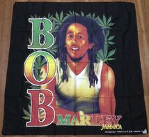 新品★ボブ・マーリー 綿100% タペストリー 101×102cm★レゲエ ラスタ　Bob Marley 布_画像1