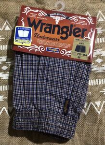 新品★Wrangler ラングラー カウボーイ&ウェスタン系 トランクス パンツ Mサイズ★布地 インナー　チェック