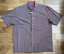 Supreme 19SS Plaid S/S Shirt COLOR:RED CHECK SIZE:L_画像3