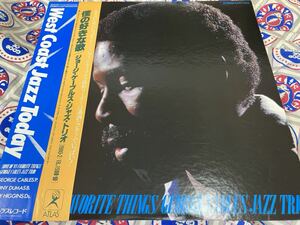 George Cables★中古LP国内盤帯付「ジョージ・ケイブルズ・ジャズ・トリオ～僕の好きな歌」