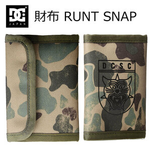 ■送料無料■DC SHOES (ディーシーシュー)二つ折り コンパクトな財布 RUNT SNAP　EDYAA03113 CNN6