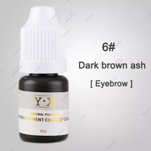#6■Dark Brown Ash■眉■アイブロウ用■アートメイクのインク■色素■タトゥー