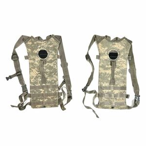 MOLLEⅡ HYDRATION CARRIER 2個セット UCP (検 米軍実物放出品 ハイドレーションキャリアー カバー ポーチ ACU ARMY 100oz 3L バッグ