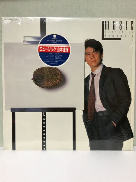 LPレコード 山本達彦 ミュージック (シュリンク残存、美品)