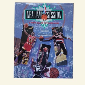 . gold! large ..!!# storage goods [ English version | hard cover book@] NBA JAM SESSION A Photo Salute to the NBA Dunk * search :English Book