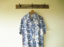 Picture Hawaiian Shirt/Cow Boy（WAREHOUSE）ウエアハウス　ピクチャー　ハワイアン　希少　絶版　＠在庫（M , L）　デッドストック　新品_画像3