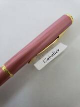 ペ45 ★廃盤 新品 未使用 万年筆 PILOT パイロット Cavalier カヴァリエ FCA-3SR-PF F 細字 ピンク 送料120円_画像2