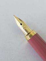 ペ45 ★廃盤 新品 未使用 万年筆 PILOT パイロット Cavalier カヴァリエ FCA-3SR-PF F 細字 ピンク 送料120円_画像6