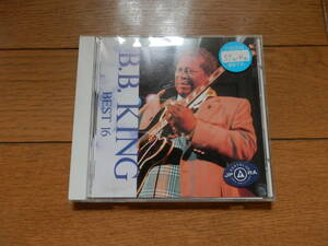 【旧規格MVCM-25006廃盤】帯付レンタル落ちCD B.B.King キング・ベスト１６★ハミングバード　エイント・ノーバディ*N407