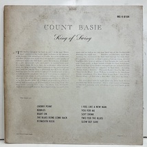 ●即決LP Count Basie / King of Swing j33774 米盤57年盤、黒銀T/Mgm Dg Mono カウント・ベイシー _画像4