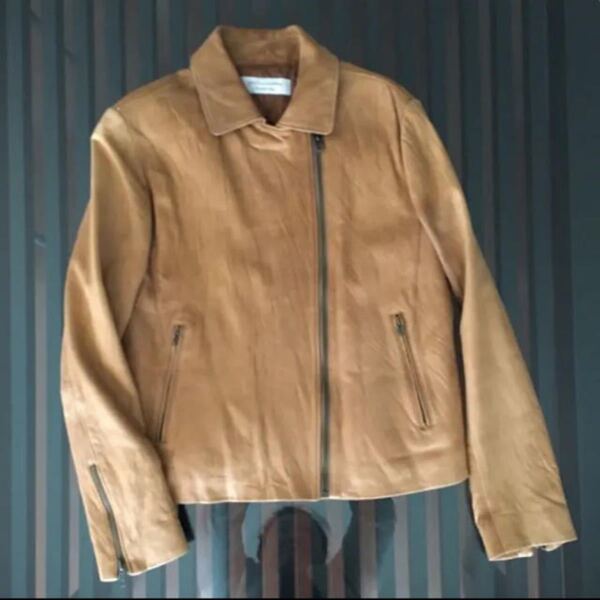 SPICK AND SPAN シープレザーライダース ジャケット