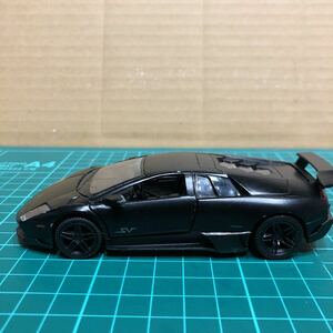 A-12 UNI ユニ ランボルギーニ ムルシエラゴ LF670-4 SV ダイギャスト プルバックミニカー 中古品 売切り 難あり