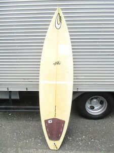 ◇Y.U/ワイユー SHAPE DESIGN SURF BOARD サーフボード Basic Plastic S-cloth 6.3ft 0705E4 ※◇