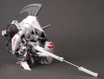 SD レッドミラージュ V3 インフェルノナパーム ファイブスター物語 FSS 分割 パーツ ガレキ レジンキット ミニサイズ ロボ メカ_画像3