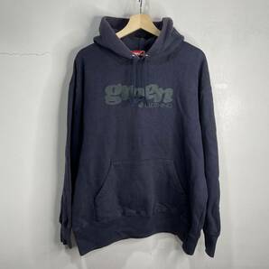 ☆送料無料☆GREEN CLOTHING☆グリーンクロージング☆スウェットパーカー☆メンズL☆ネイビー☆スノーウェア☆G22の画像1