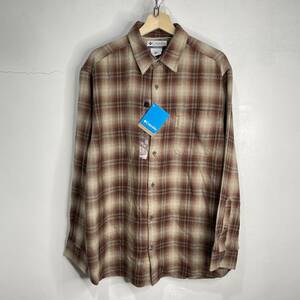 * free shipping *Columbia* Colombia * tag attaching unused goods * flannel shirt * men's L*G22