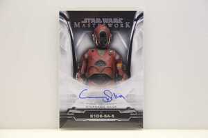  prompt decision!Topps tops company Star * War z card [S1D6-SA-5] autograph autograph 47AE67/20