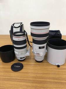 ★ Canon キャノン EF 100-400mm f/4.5-5.6 L IS EF 300mm f/2.8 L ULTRASONIC レンズ ケース フード キャップ付★ #J103